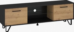 ТВ столик Boss, черный/коричневый цена и информация | Тумбы под телевизор | 220.lv