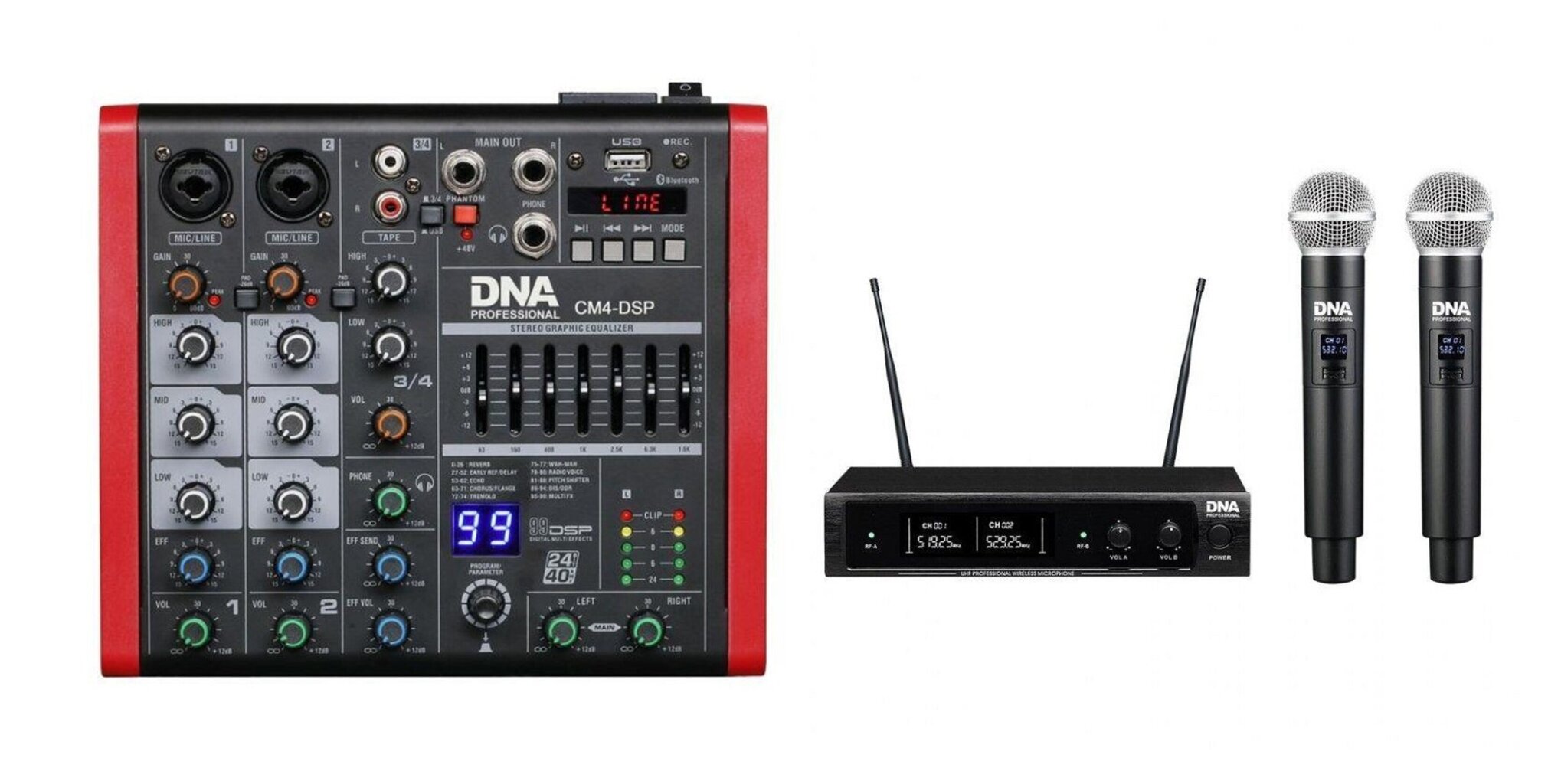 DNA CM6-DSP cena un informācija | Dj pultis | 220.lv