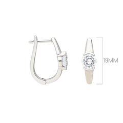 Серебряные серьги с кубическим цирконием Silver Selection для женщин W55080968 1000000034958 цена и информация | Серьги | 220.lv