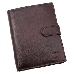 Naudas maks Genuine Leather 497-BR-L cena un informācija | Vīriešu maki, karšu maki | 220.lv