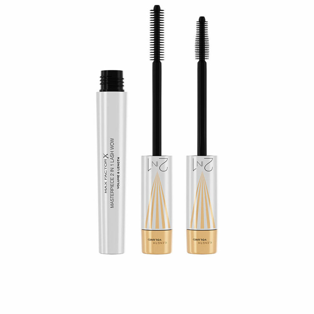 Skropstu tuša Max Factor Masterpiece Lash Wow 2-in-1, Nº 001-black, 7 ml cena un informācija | Acu ēnas, skropstu tušas, zīmuļi, serumi | 220.lv