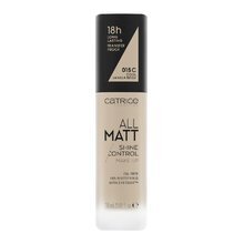 Grima pamats Catrice All Matt Shine Control Make Up, 046 N Neutral Toffee, 30 ml цена и информация | Пудры, базы под макияж | 220.lv