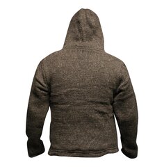 Мужская шерстяная куртка ручной работы EzHippie, коричневая цена и информация | Мужские куртки | 220.lv