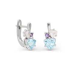 Серебряные серьги с топазом Silver Colours для женщин W61307041 1000000029858 цена и информация | Серьги | 220.lv