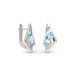 Серебряные серьги с топазом Silver Colours для женщин W61325608 1000000029877 цена и информация | Серьги | 220.lv