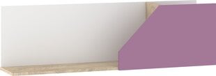 Полка подвесная Meblocross Pax-24, коричневый/белый/фиолетовый цвет цена и информация | Полки | 220.lv
