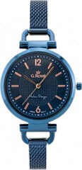 часы g. rossi - lesti - 3652b (zg772h) - синий + коробка цена и информация | Женские часы | 220.lv