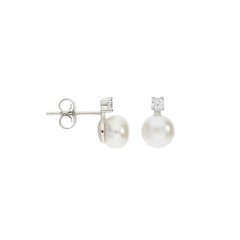 Sudraba auskari un pērlēm Silver Pearls sievietēm W64299147 cena un informācija | Auskari | 220.lv