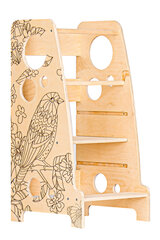 Virtuves tornis Babylike NKG6 Lena ar grafiku putns cena un informācija | Bērnu krēsliņi un bērnu galdiņi | 220.lv