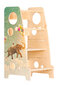 Virtuves tornis Babylike NKG5 Lena ar grafiku zilonis cena un informācija | Bērnu krēsliņi un bērnu galdiņi | 220.lv