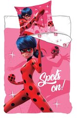 Bērnu gultas veļas komplekts Ladybug, 150 x 210 cm, spilvendrāna 50 x 60 cm цена и информация | Детское постельное бельё | 220.lv