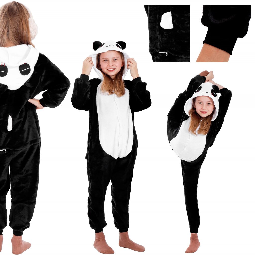 Kigurumi pidžama meitenēm Springos HA5068 120 - 130 cm cena un informācija | Halāti, naktskrekli, pidžamas meitenēm | 220.lv