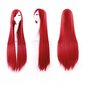 Parūka, gariem sarkaniem matiem, Anime, 100cm, W27 цена и информация | Matu aksesuāri | 220.lv