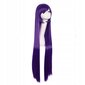 Parūka, gari violeti mati, 100cm, W22 cena un informācija | Matu aksesuāri | 220.lv