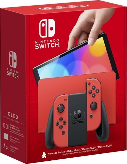 Nintendo Switch OLED konsole - Mario Red Edition cena un informācija | Spēļu konsoles | 220.lv
