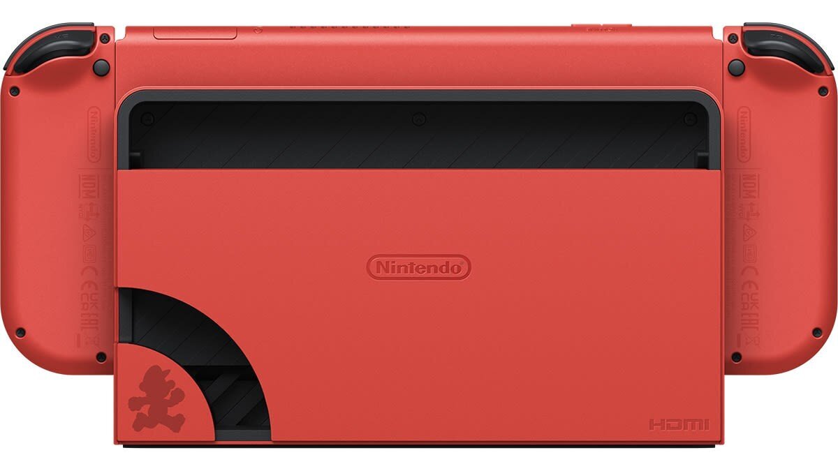 Nintendo Switch OLED konsole - Mario Red Edition цена и информация | Spēļu konsoles | 220.lv