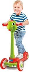 Трехколесный самокат Clementoni Baby Dragon, зеленый цена и информация | Самокаты | 220.lv