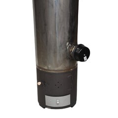 Boileris/katls malkai un elektrībai Tusima-T, 2 kW zem spiediena ar vārstu, 80 l, pelēks cena un informācija | Ūdens sildītāji | 220.lv