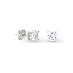 Серебряные серьги с кубическим цирконием Silver Selection для женщин W58896741 1000000034565 цена и информация | Серьги | 220.lv