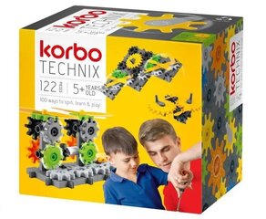 Блоки Korbo Technix 122 цена и информация | Конструкторы и кубики | 220.lv