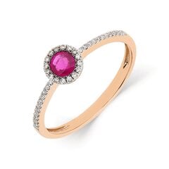 Золотое кольцо с бриллиантом Joy для женщин W60117156 1000000002533 цена и информация | Кольца | 220.lv