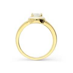 Серебряное кольцо с кубическим цирконием Salvatore Plata для женщин W62722369 1000000005627 цена и информация | Кольца | 220.lv