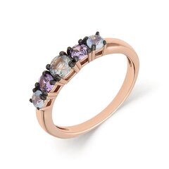 Серебряное кольцо с кубическим цирконием Salvatore Plata для женщин W62722369 1000000005627 цена и информация | Кольца | 220.lv