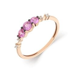 Золотое кольцо с бриллиантом Joy для женщин W61471099 1000000007438 цена и информация | Кольца | 220.lv