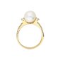 Zelta gredzens un pērlēm Gold Pearls sievietēm цена и информация | Gredzeni | 220.lv