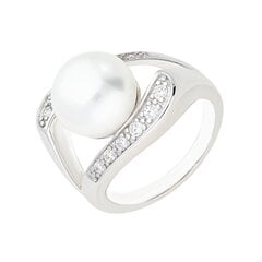 Серебряное кольцо с подвеской и жемчугом Silver Pearls для женщин W57802784 1000000035828 цена и информация | Кольца | 220.lv