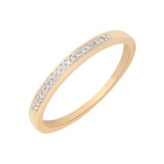 Золотое кольцо с бриллиантом Due для женщин W60522338 1000000018216 цена и информация | Кольца | 220.lv