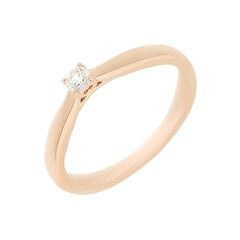 Золотое кольцо с бриллиантом Due для женщин W57264549 1000000018529 цена и информация | Кольца | 220.lv