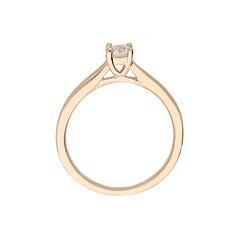 Золотое кольцо с бриллиантом Due для женщин W60522260 1000000061409 цена и информация | Кольца | 220.lv