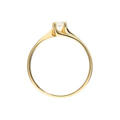 Золотое кольцо с бриллиантом Due для женщин W58796112 1000000061512 цена и информация | Кольца | 220.lv