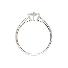 Золотое кольцо с бриллиантом Due для женщин W56075672 1000000020146 цена и информация | Кольца | 220.lv