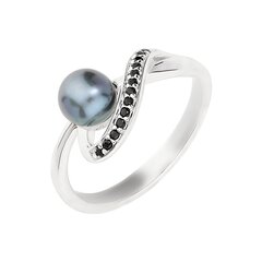 Серебряное кольцо с подвеской и жемчугом Silver Pearls для женщин W57802784 1000000035828 цена и информация | Кольца | 220.lv