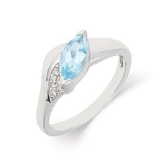 Серебряное кольцо с топазом Silver Colours для женщин W61324225 1000000031695 цена и информация | Кольца | 220.lv