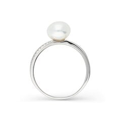 Серебряное кольцо с подвеской и жемчугом Zoye для женщин W62585286 1000000032671 цена и информация | Кольца | 220.lv