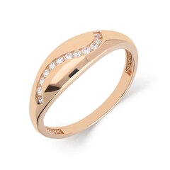 Золотое кольцо с кубическим цирконием NINE для женщин W62294166 1000000040905 цена и информация | Кольца | 220.lv