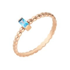 Золотое кольцо с кубическим цирконием Zoye 9K для женщин W56800825 1000000034262 цена и информация | Кольца | 220.lv