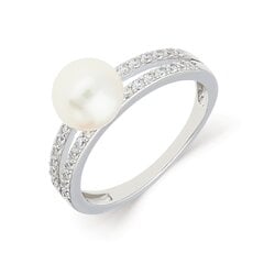 Sudraba gredzens un pērlēm Silver Pearls sievietēm cena un informācija | Gredzeni | 220.lv