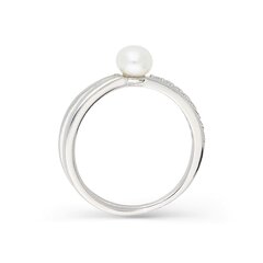 Sudraba gredzens un pērlēm Zoye sievietēm W60898320 cena un informācija | Gredzeni | 220.lv