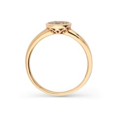 Золотое кольцо с бриллиантом Due для женщин W54329444 1000000037071 цена и информация | Кольца | 220.lv