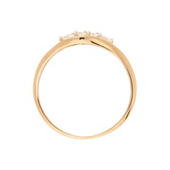 Золотое кольцо с кубическим цирконием Gold selection для женщин W58405899 1000000033388 цена и информация | Кольца | 220.lv