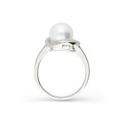 Серебряное кольцо с подвеской и жемчугом Silver Pearls для женщин W57802784 1000000035828 цена и информация | Кольца | 220.lv