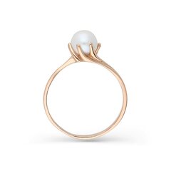 Золотое кольцо с подвеской и жемчугом Gold Pearls для женщин W55205404 1000000010730 цена и информация | Кольца | 220.lv