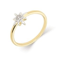 Золотое кольцо с бриллиантом Joy для женщин W62775271 1000000066576 цена и информация | Кольца | 220.lv