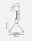 Nordlux piekaramais gaismeklis Nori 2120813001 cena un informācija | Piekaramās lampas | 220.lv