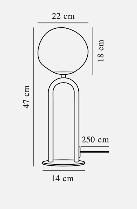 Nordlux galda lampa Shapes 2120055035 cena un informācija | Galda lampas | 220.lv