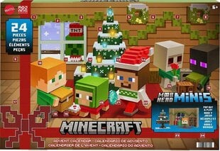 Адвент-календарь Minecraft цена и информация | Игрушки для мальчиков | 220.lv